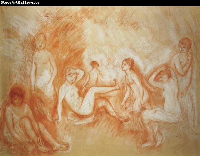 Pierre Renoir The Bath